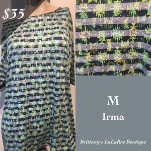 Brand new with tags. Lularoe Irma Tunic